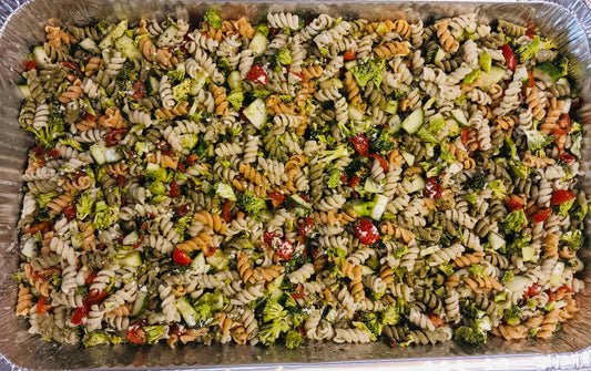 Cold Tri-color pasta salad
