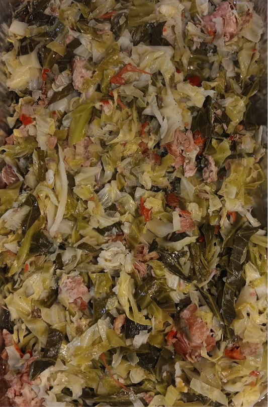 Cabbage w/smoked turkey