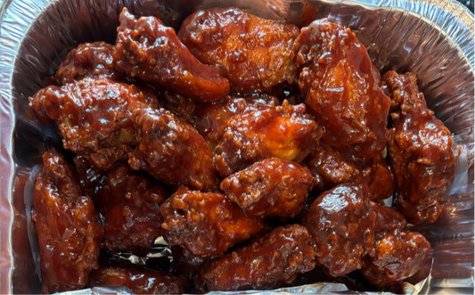Fried BBQ Chicken wingettes