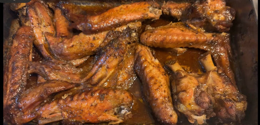 Turkey wings feeds 20-25
