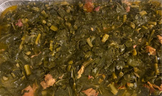 Collard greens w/smoked turkey